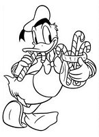 kolorowanki Kaczor Donald Disney - malowanka do wydruku numer  88